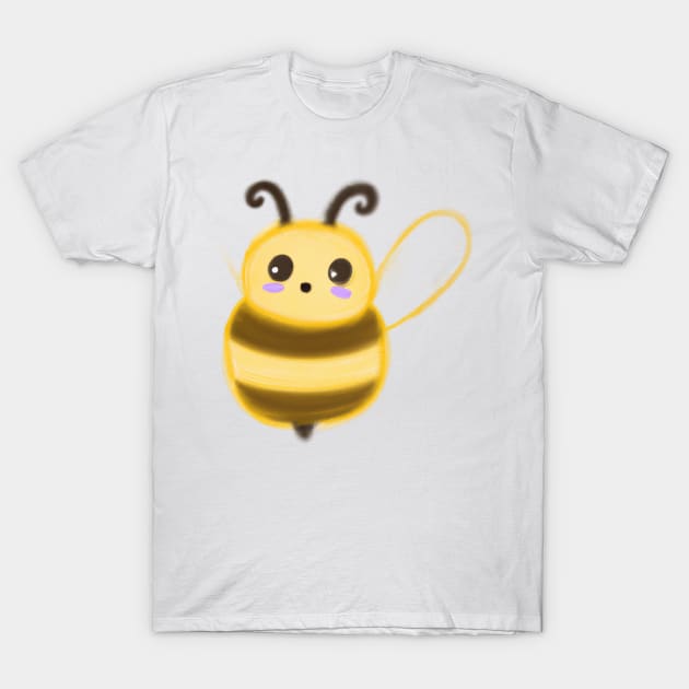 Cute Bee Drawing T-Shirt by Play Zoo